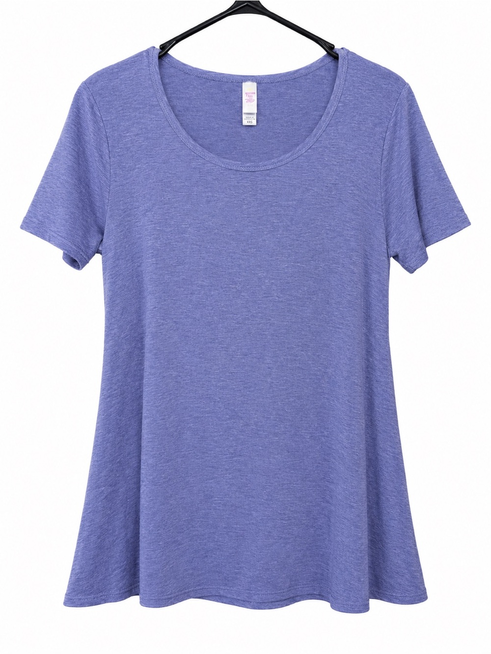 LuLaRoe Periwinkle Scoop Neck Short Sleeve Tee